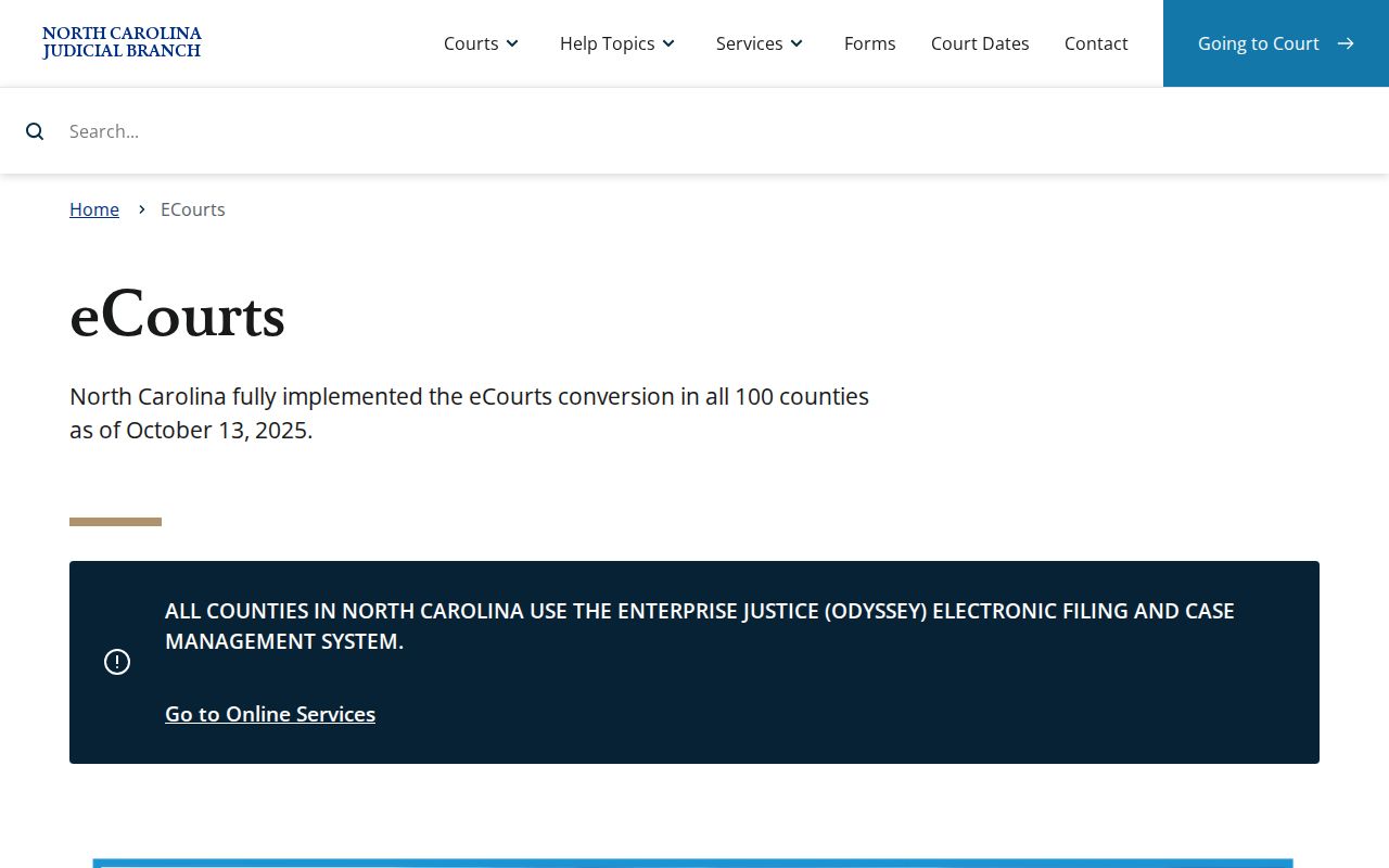 Greenville resident lookup source for statewide eCourts guidance