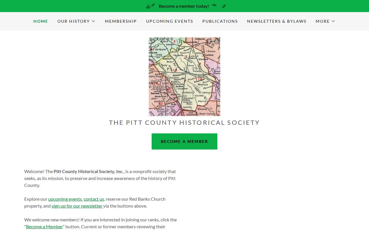 Greenville city directory research at the Pitt County Historical Society local-history resource