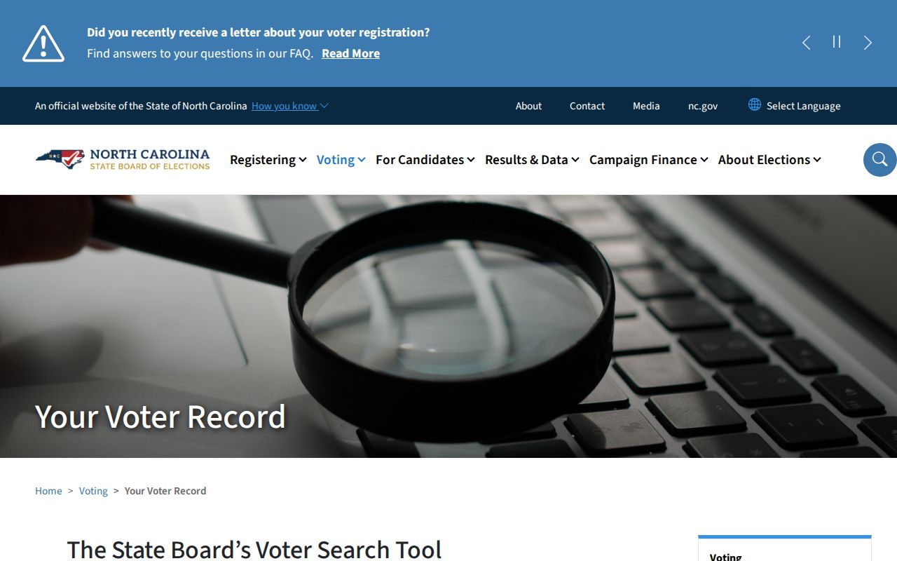 Greenville resident lookup source for public voter result fields