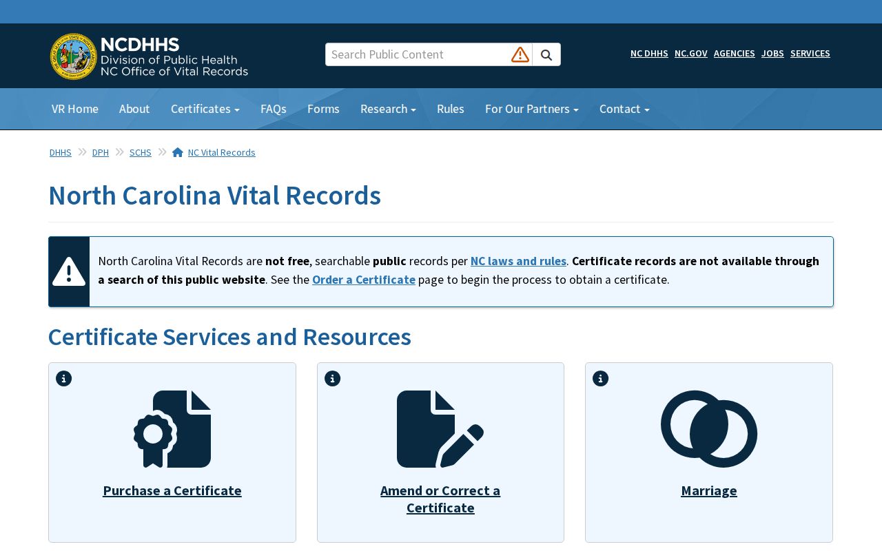 Greenville resident lookup source for North Carolina Vital Records holdings